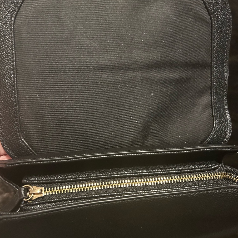 Alfani Black Leather Backpack - Picture 10 of 14